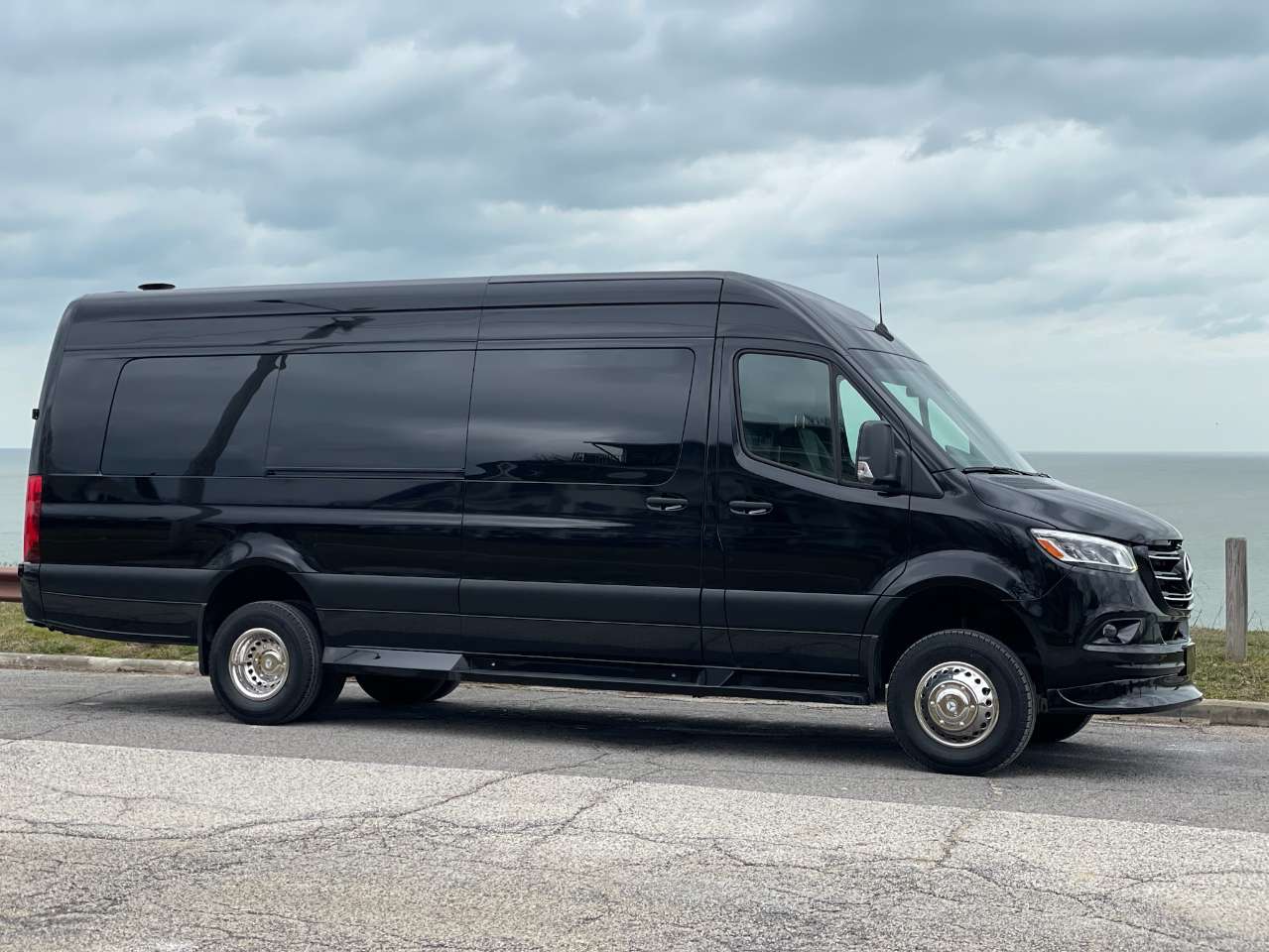 Luxury Sprinter Sales by American Coach Sales - 2023 Luxury Mobile Office 170" 3500 EXT 2.0L Dual Rear Wheel